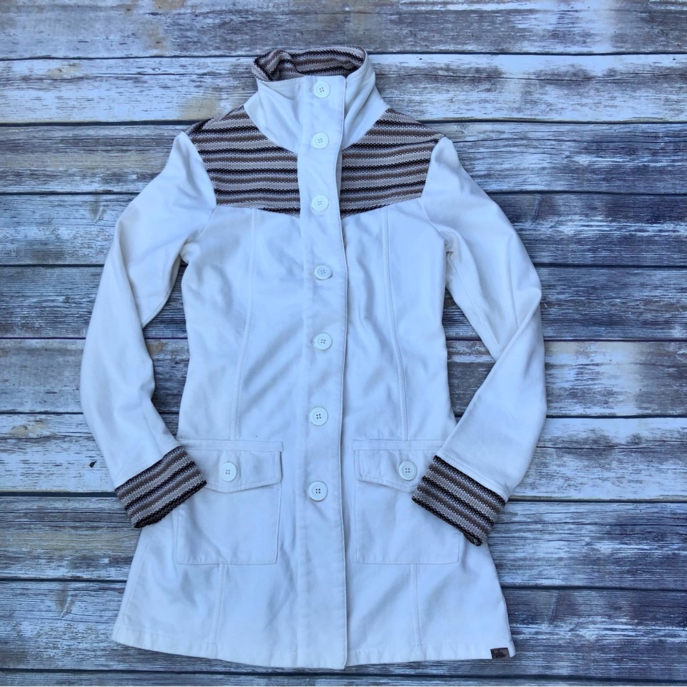 Prana Rowen button front cardigan jacket - Picture 2 of 8